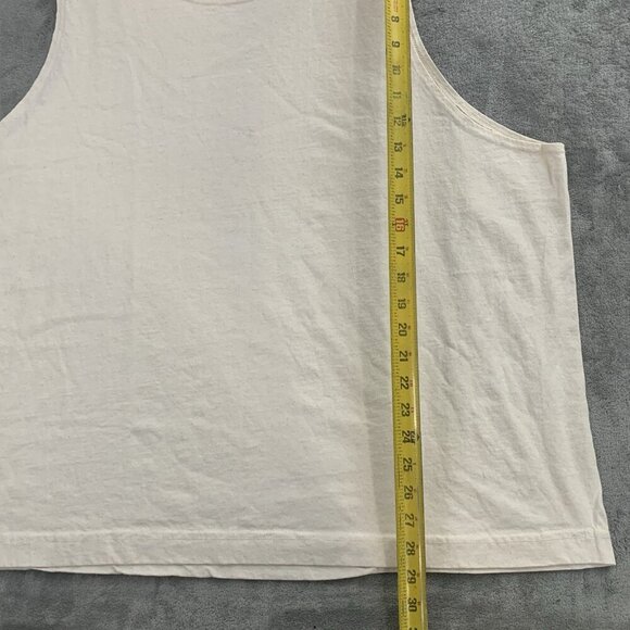 Everybody World Shirt Mens 2XL Tubular Tank Top Cotton Scour Unisex Casual Basic - Picture 2 of 7